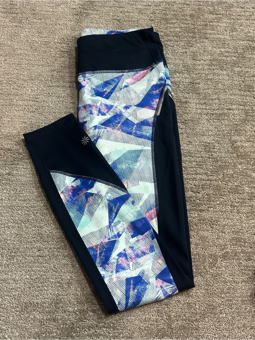 Athleta Luminous Powder Peak Tight Leggings